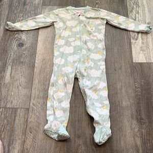 Tuffy Cloud Print Kids One Piece